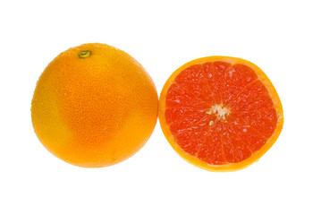 fresh grapefruit