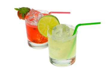 colorful margaritas