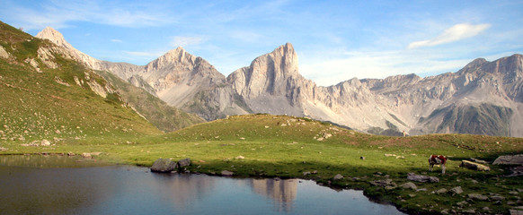 le lac et les aiguilles