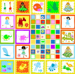 children playing, kids world
