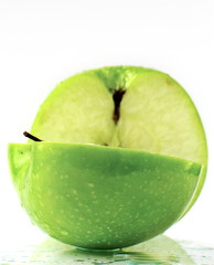 half of apple