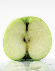 half of apple