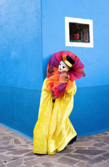 Clown around the corner