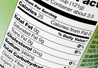 Zero fat