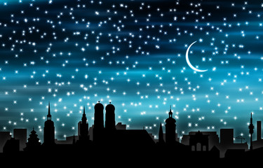 München bei Nacht 01