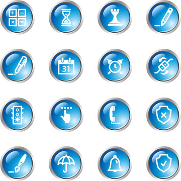 blue drop software icons
