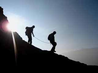 Cercles muraux Alpinisme Alpinistes