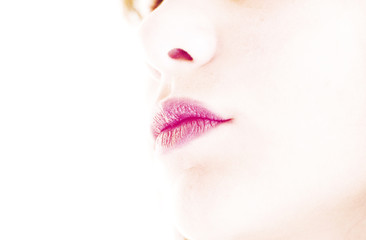 pink lips 