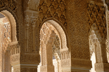 Detail of Alhambra Spain - obrazy, fototapety, plakaty