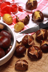 Roasted chestnuts