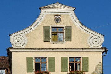 Giebel in Meersburg