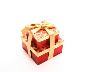 Red gold gift - Christmas, birthday, special occasion