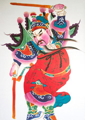 paintings depicting Chinese gods