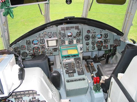Cockpit einer MIL 26