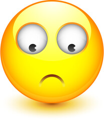 Fototapeta premium Smiley vectoriel, facilement modifiable !