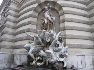 Die Macht zur See – Brunnen Wiener Hofburg © henryart