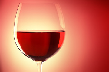 glass of red wine