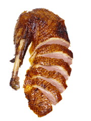 geröstete gänsbrust