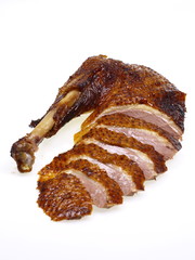 geröstete gänsbrust