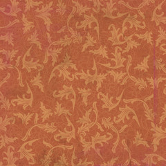 Background Swirls And Leaves