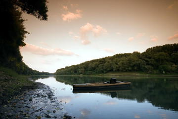 Fototapeta premium Beautiful lake view 