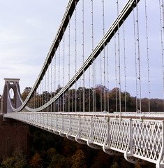 Clifton Suspension Bridge in Bristol, England