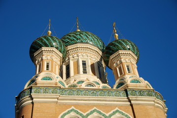 Domes of Christian orthodox church