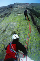 double rope descent