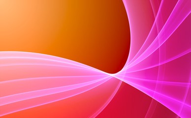 Colorful 3D rendered abstract background