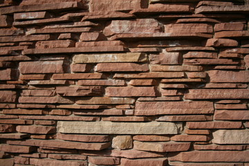 red stone background