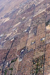 Wandcirkels plexiglas Aerial view of Las Vegas © MaxFX