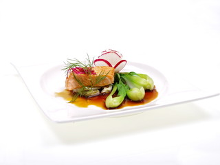 lachsfilet terriyaki japanese