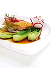 lachsfilet terriyaki japanese