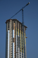 Fototapeta premium skyscraper construction site