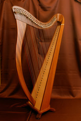 Obraz premium Harfa celtycka