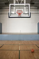 Fotobehang Basketball Court © PTZ Pictures