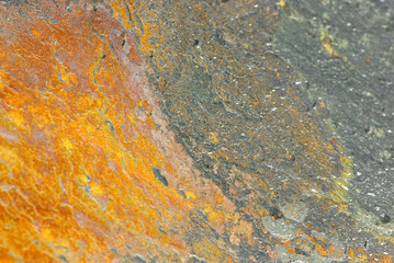 Closeup of a flagstone of shale 