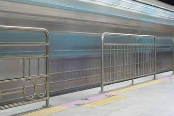 Fast Moving Train