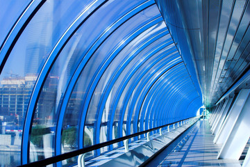 glass corridor