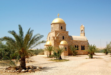 Modern Orthodox church at the Jordan River 4