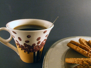 coffee and cookies