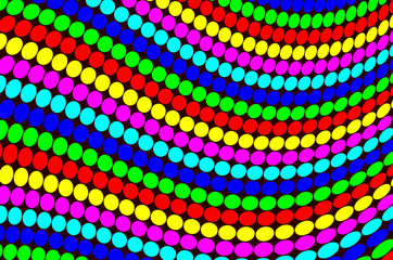 Colorful dots pattern abstract background.