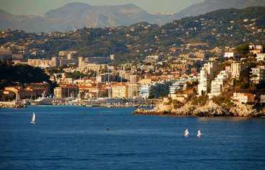 Mediterranean costal scenery