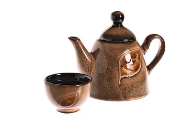 teapot and teacup