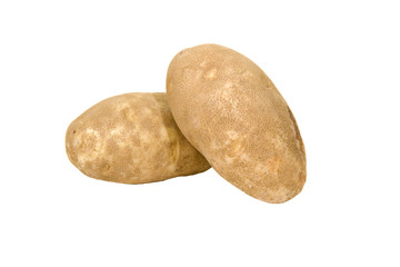 Fototapeta na wymiar Two Potatoes