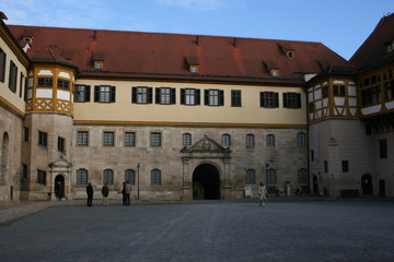 Fototapeta na wymiar Château de Hohentübingen wyborem Tübigen (Allemagne)