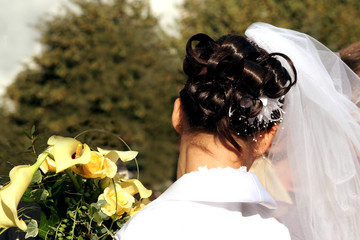 Wedding hair