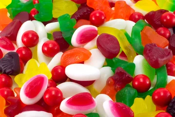 Foto auf Acrylglas Süßigkeiten Lolly-Hintergrund.