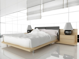 Fototapeta na wymiar Modern bedroom