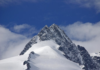 Blick zum Großglocknergipfel